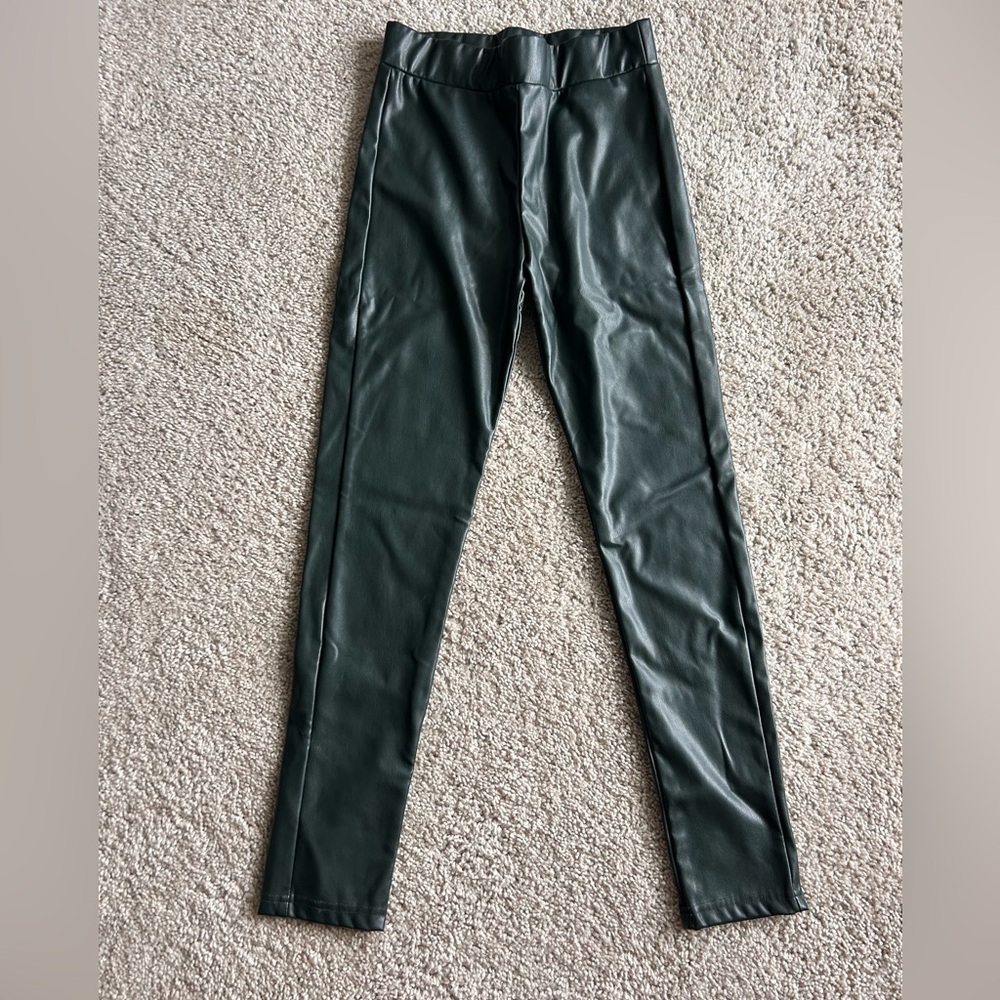 ALYA FAUX LEATHER PANTS